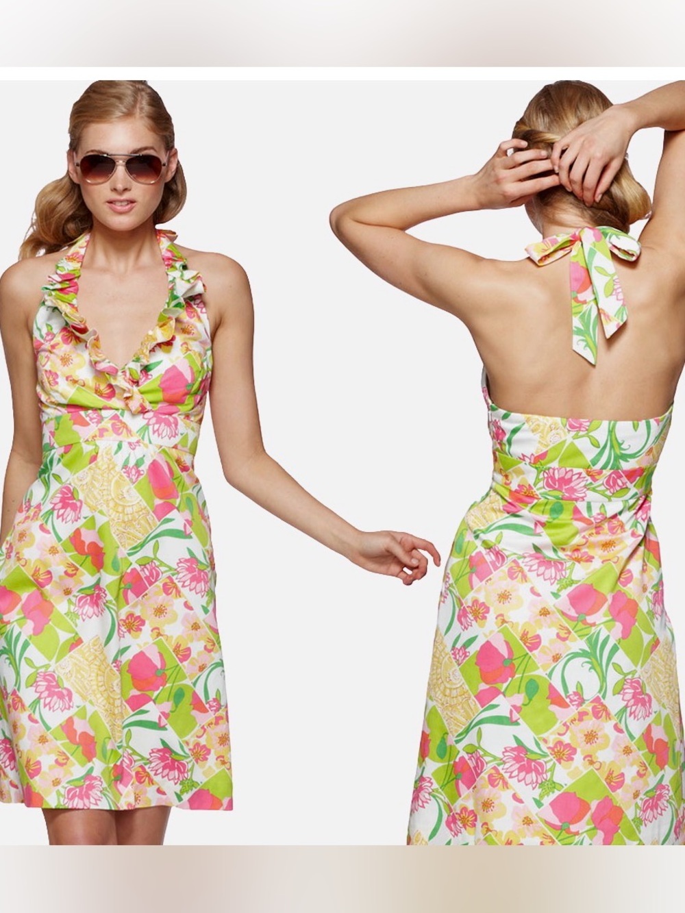 Lilly Pulitzer Ramona Lilly Fields halter dress 4